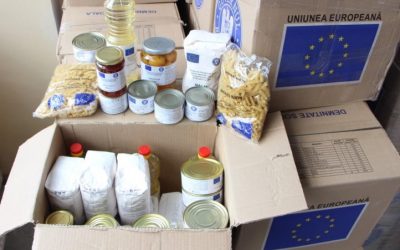 Anunț privind redistribuirea ajutoarelor cu produse alimentare