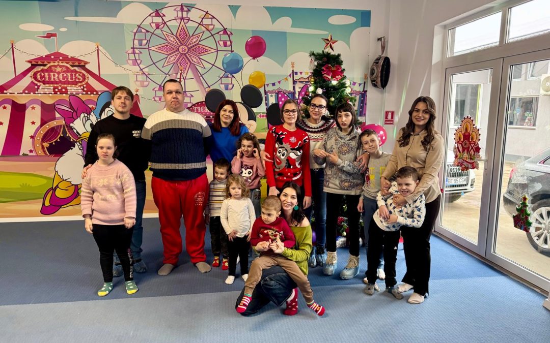 Magia Crăciunului pentru copiii și tinerii cu dizabilități!